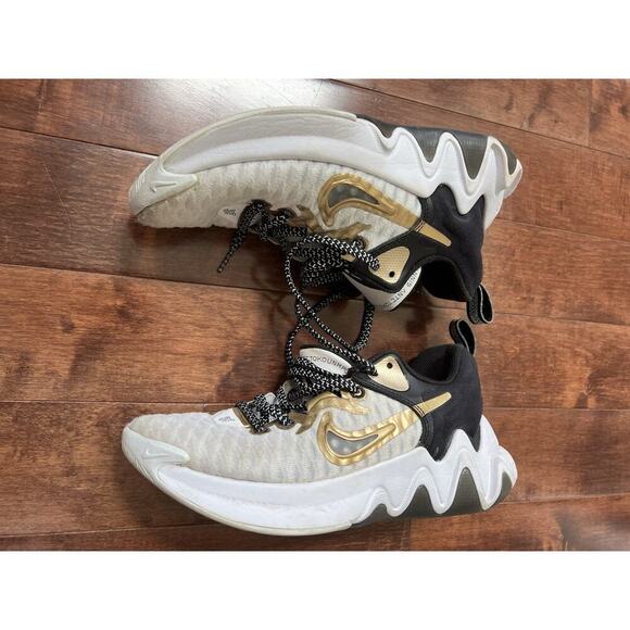 Nike Giannis Immortality Championship Size 5 White Black Gold CZ4099-100 - Picture 5 of 15